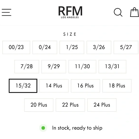 RFM | NWT Wide Leg Jeans in Vintage Black - Picture 9 of 10